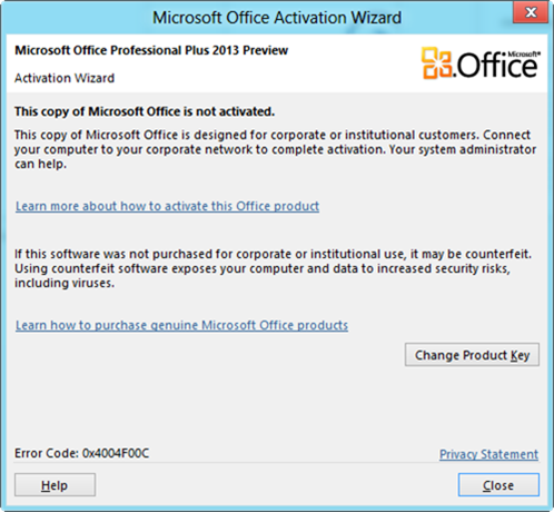 Free Microsoft Office 2013 Activation